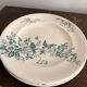 Lot 5 Plate Plates Faience Longwy Model Mignon