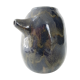 Vase en céramique bleue 1950