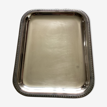 Small silver metal top Christofle dimension: H-2cm- L-26cm-Pr-20cm-