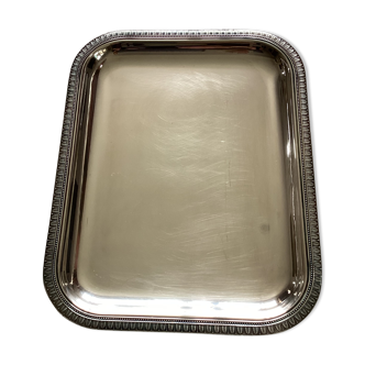 Small silver metal top Christofle dimension: H-2cm- L-26cm-Pr-20cm-