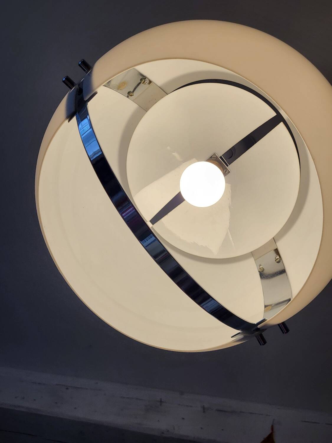 Vintage Harvey Guzzini pendant light