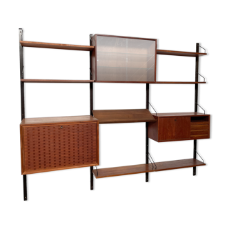 Vintage Poul Cadovius Royal System wall system wall unit