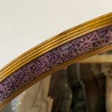 Art Deco oval mirror