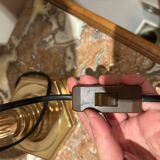 XL lamp in bronze and brass