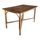 Table rotin vintage