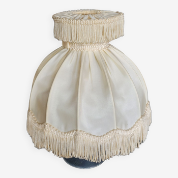 Antique lampshade with fringes