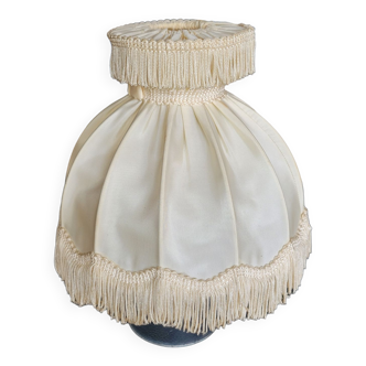 Antique lampshade with fringes