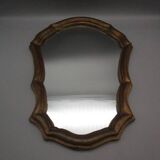 Old gilded wood mirror