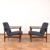 Fauteuil lounge polonais du milieu du siècle par Edmund Homa, 1960