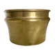 Cache-pot en laiton vintage