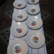 8 Agnès soup plates / KG Lunéville