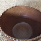 Glazed terracotta bowl