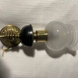 Art deco torchiere wall light