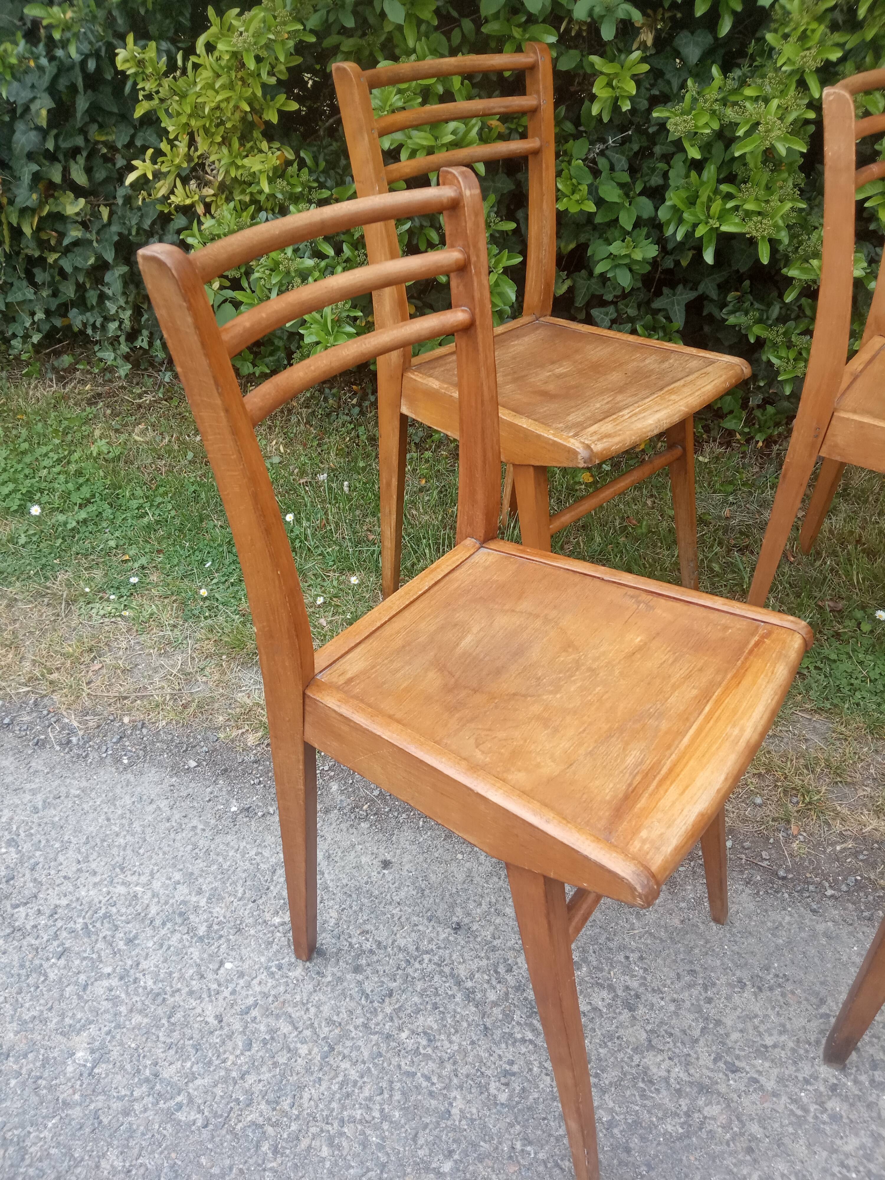 Set of 6 bistro chairs