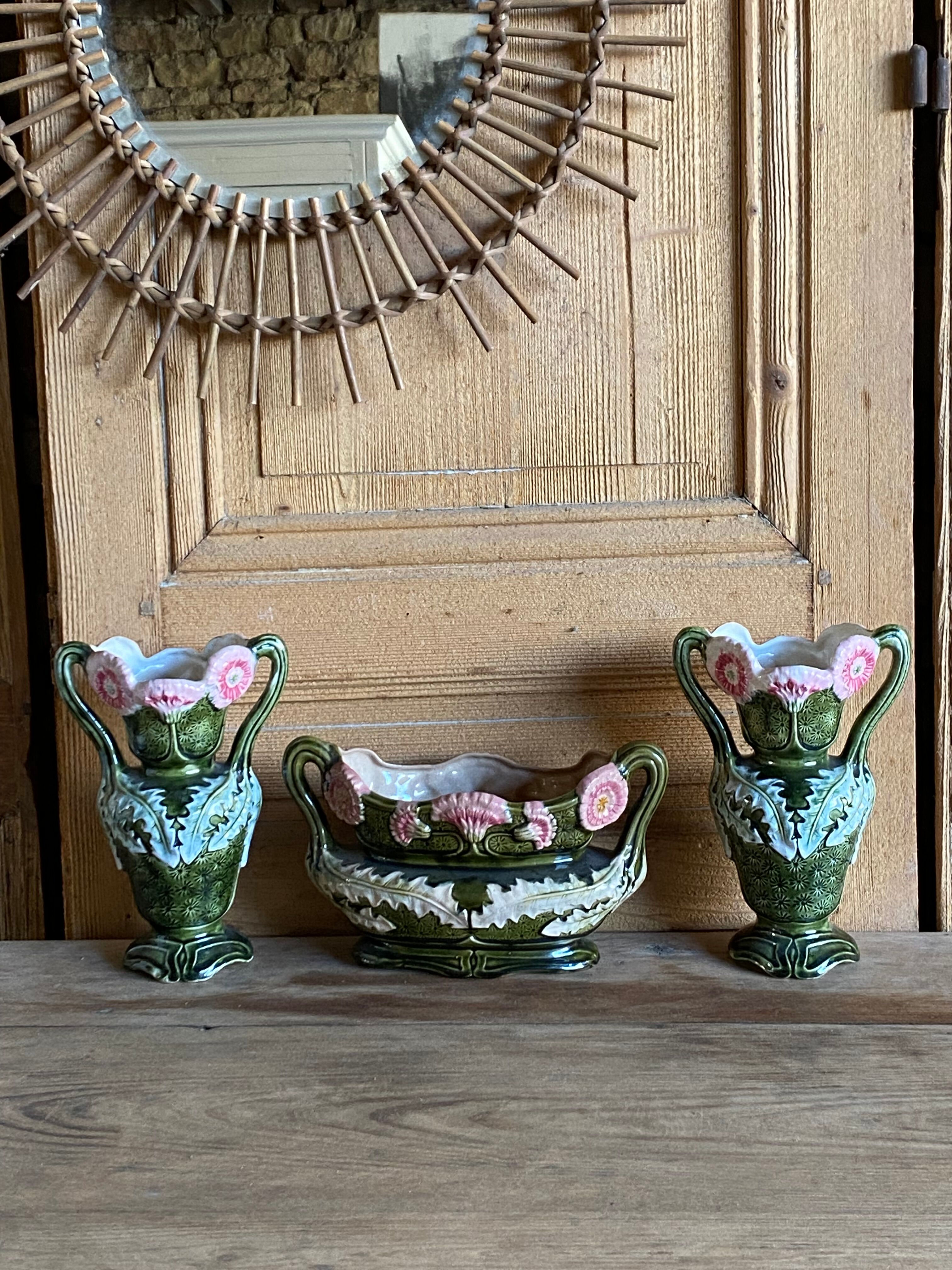 Vases and gardener assembly