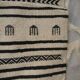 Kilim berbère blanc et noir fait à la main 100X150cm
