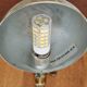 80s brass desk lamp