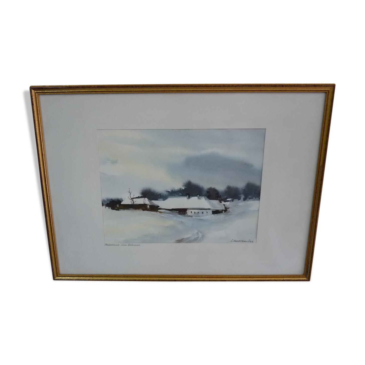 Watercolor painting by Lutz Stadlbauer painting