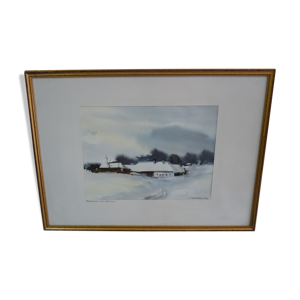 Peinture aquarelle de Lutz Stadlbauer