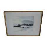 Peinture aquarelle de Lutz Stadlbauer tableau