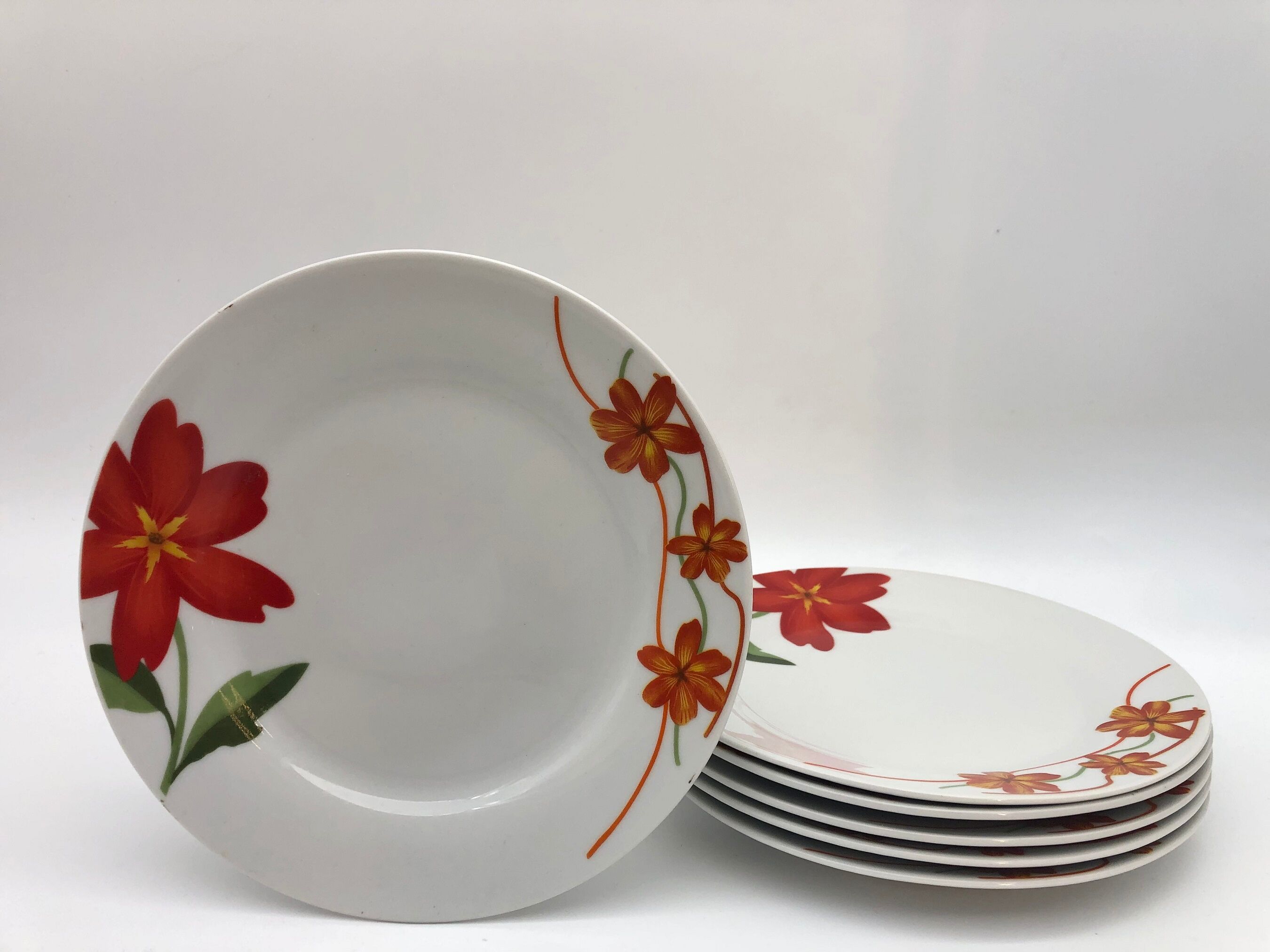 6 Dessert plates "Chriss G. Collection"