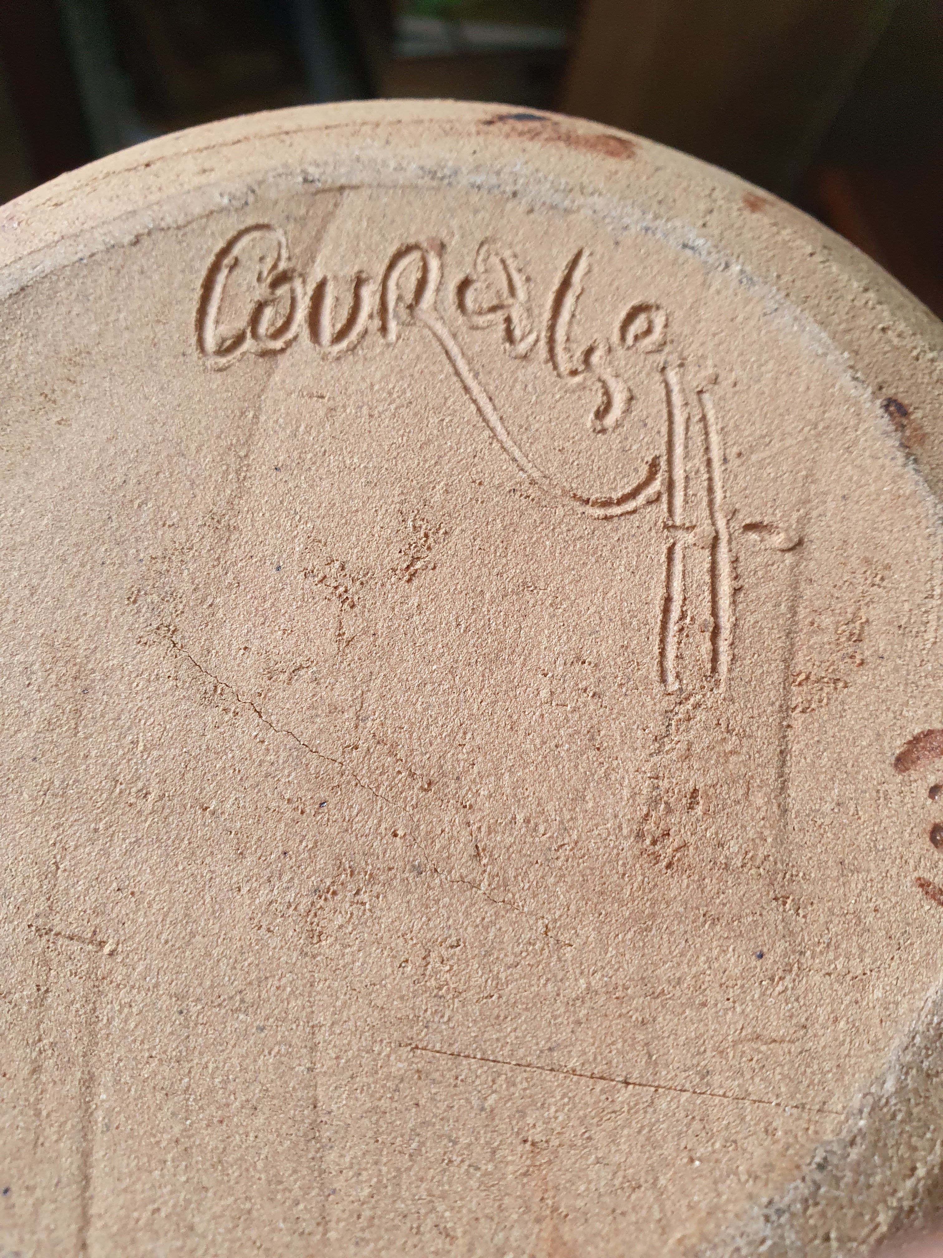 Ceramic vase Jean Claude Couralis