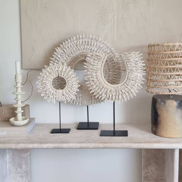 Collier Papou décoratif en coquillages