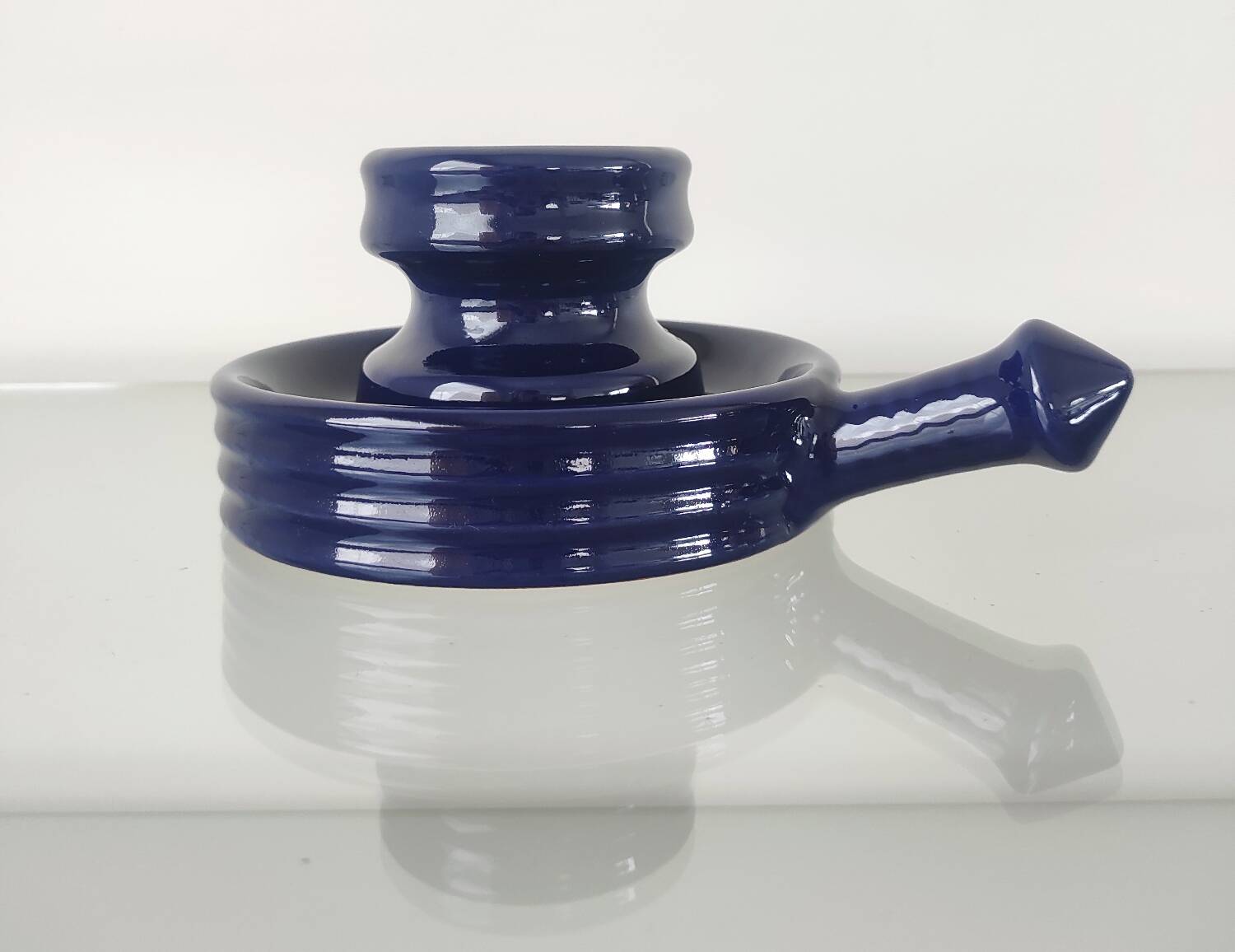 Ceramic candle holder, 90's