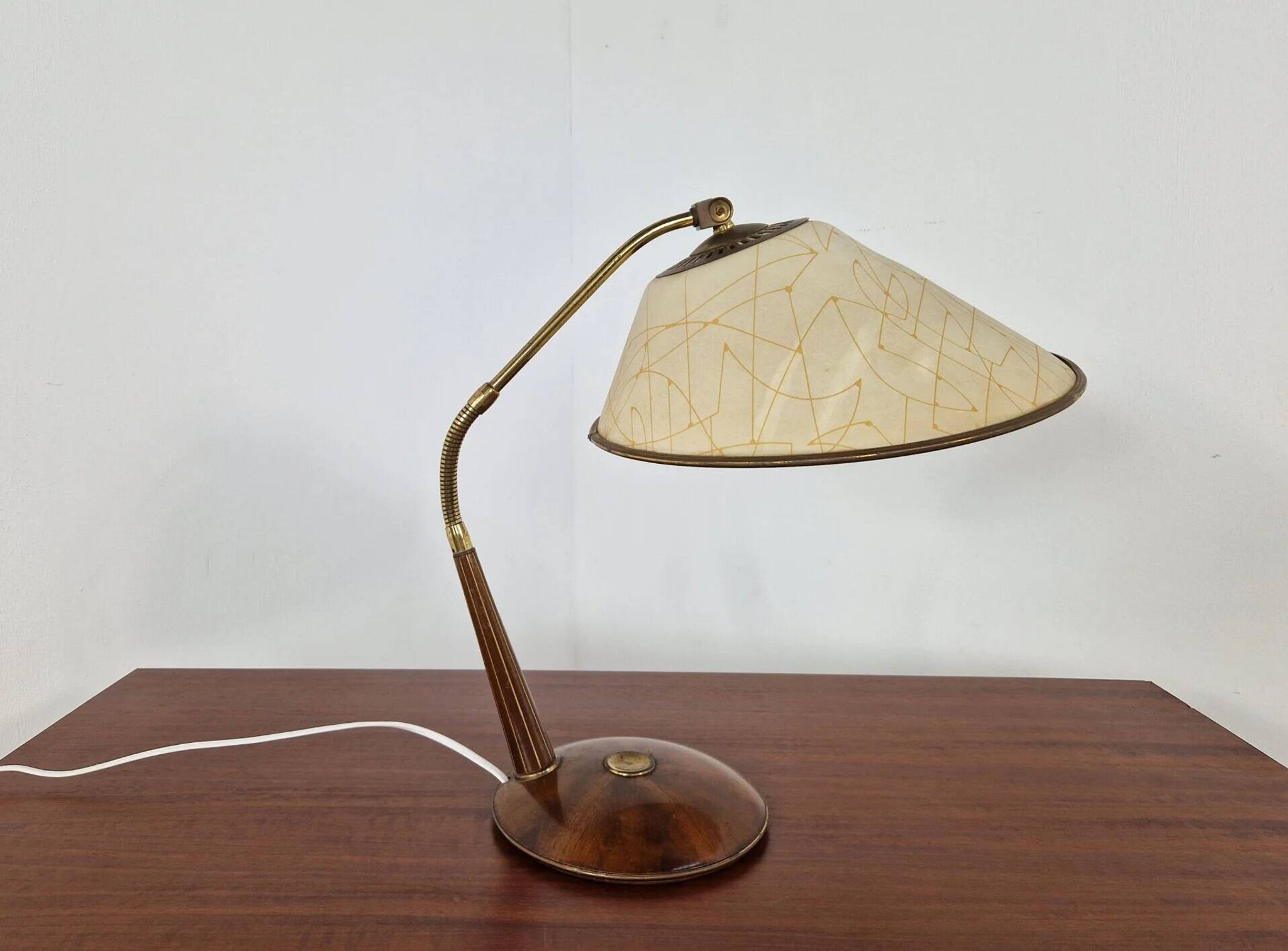 Temde Leuchten | Lampe de bureau des années 50
