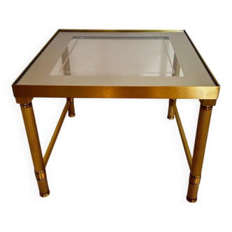 Golden coffee table