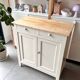 Parisian buffet, antique storage furniture, vintage wooden cupboard