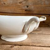 Vintage Digoin Sarreguemines vegetable dish