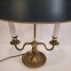 Bouillotte table lamp, Directory, gilded bronze, 19th century – France