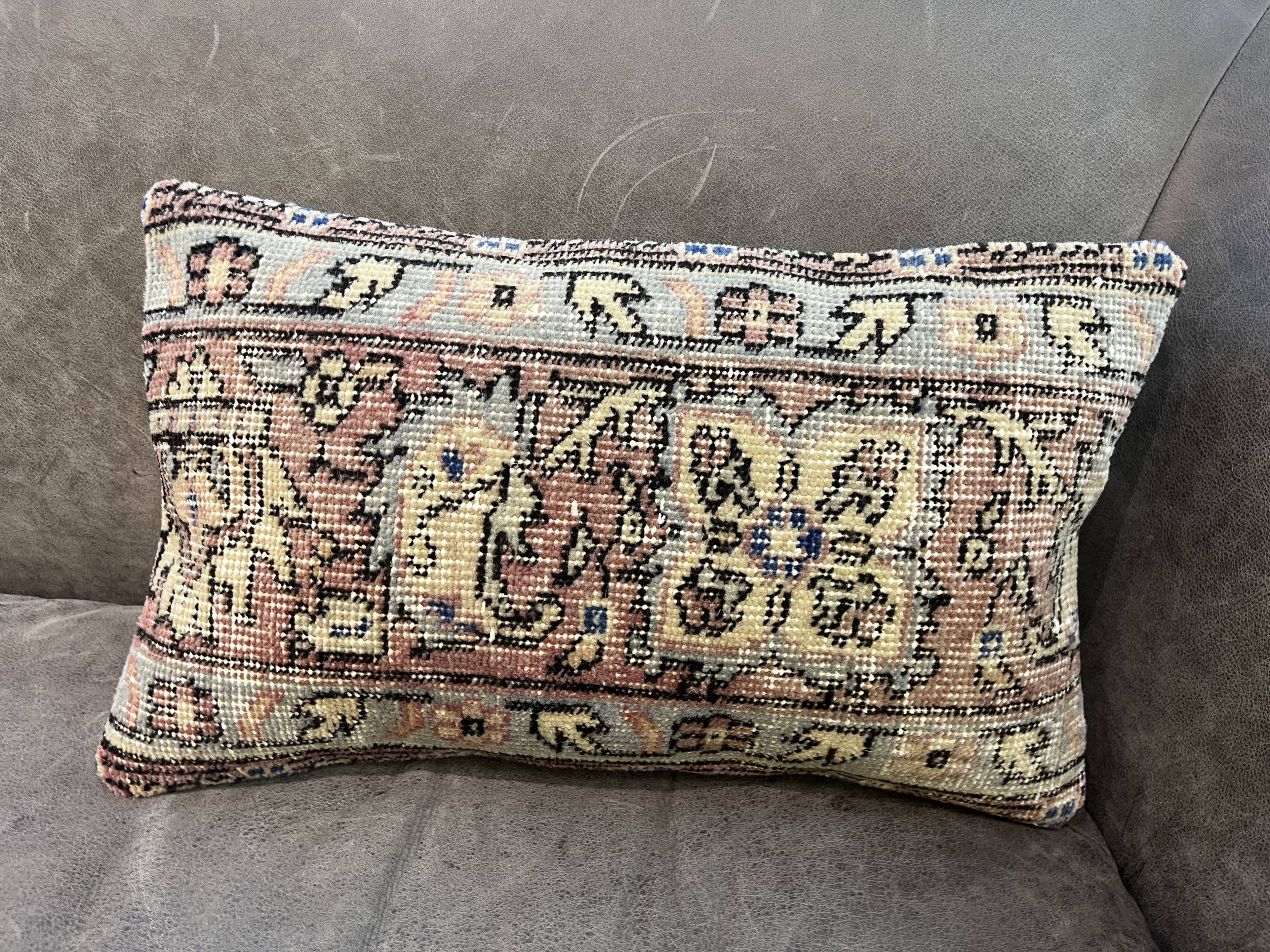 Hand Made Wool Faded Cushion
