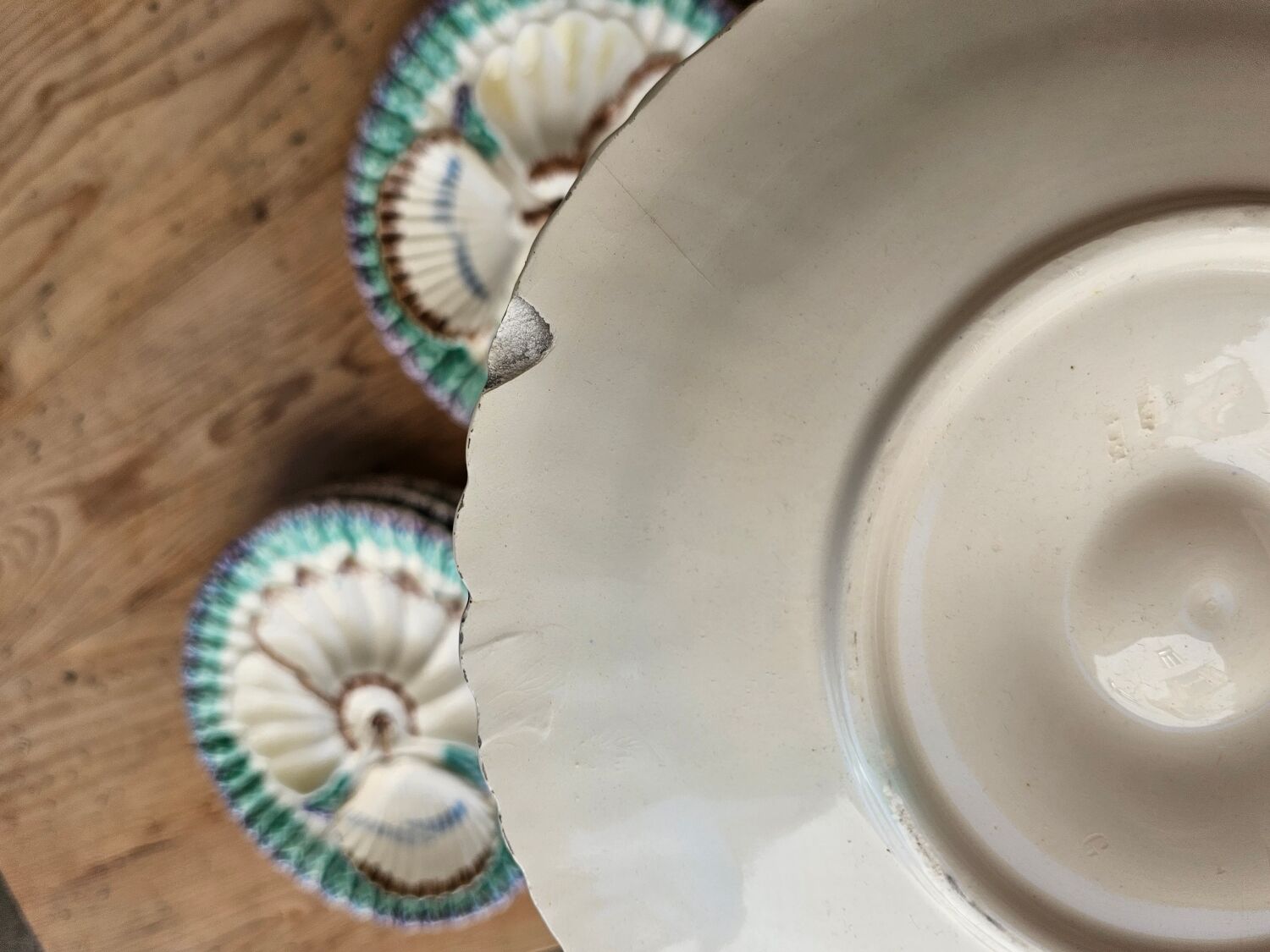 Longchamp Terre de Fer asparagus plates