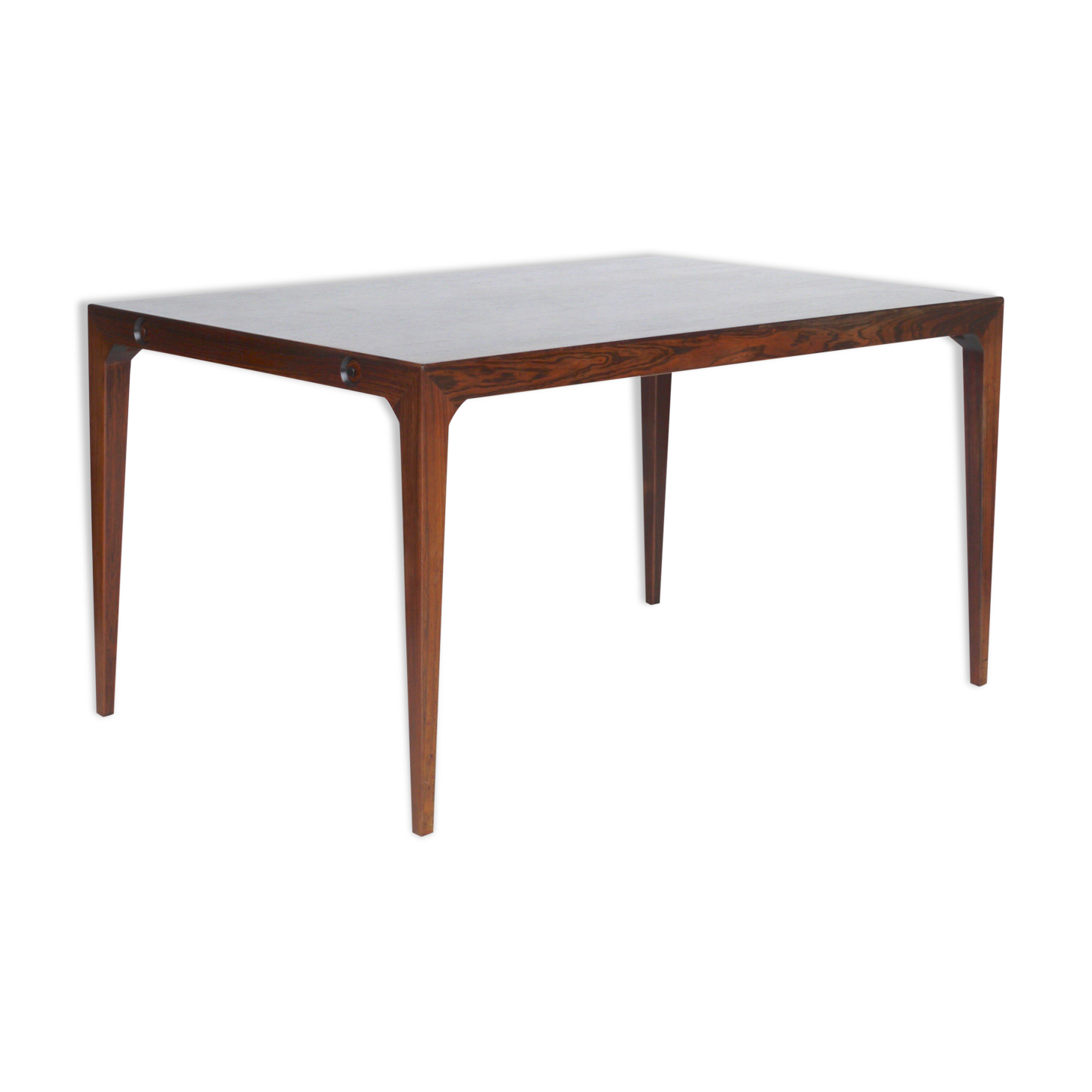 Table à manger danoise en palissandre par Poul Hundevad et Kai Winding pour Hundevad &Co.,