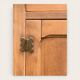 Grand Parisian buffet with billot and butterfly hinges, raw wood, 1930.