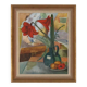 “Amaryllis and Fruit” by A. Lindblom
