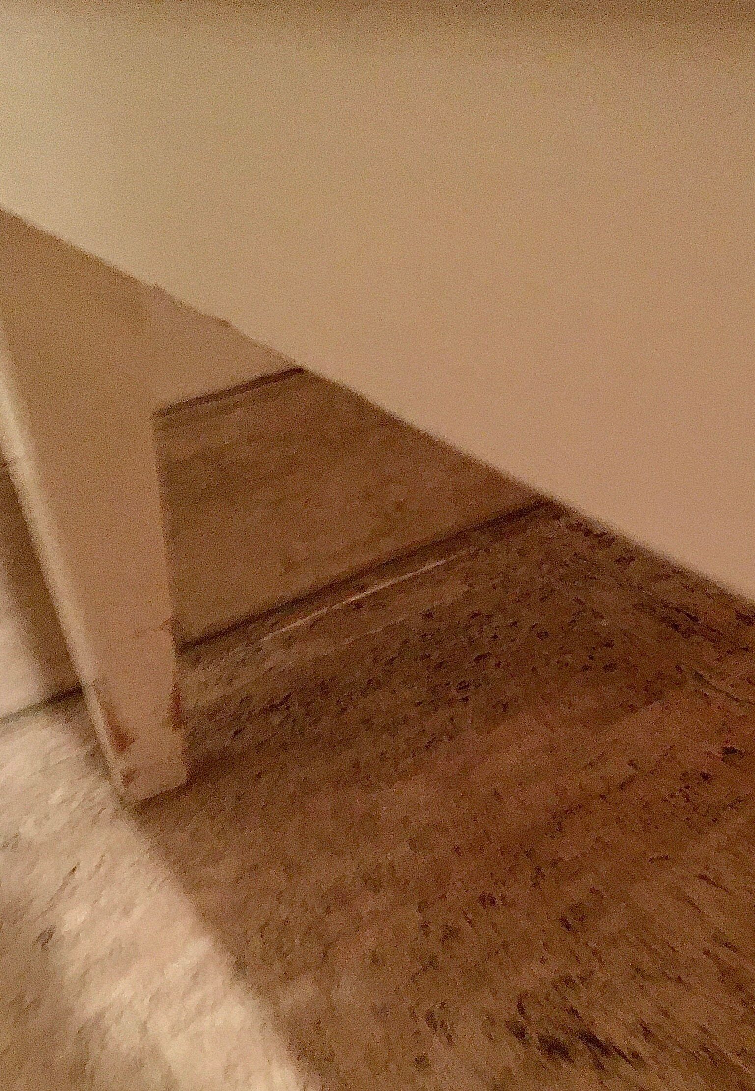 Wooden and formica sideboard