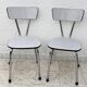 Set of 2 Formica chairs