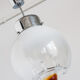Vintage mazegna crystal ceiling lamp, Italy, 1970