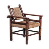 Fauteuil en chêne