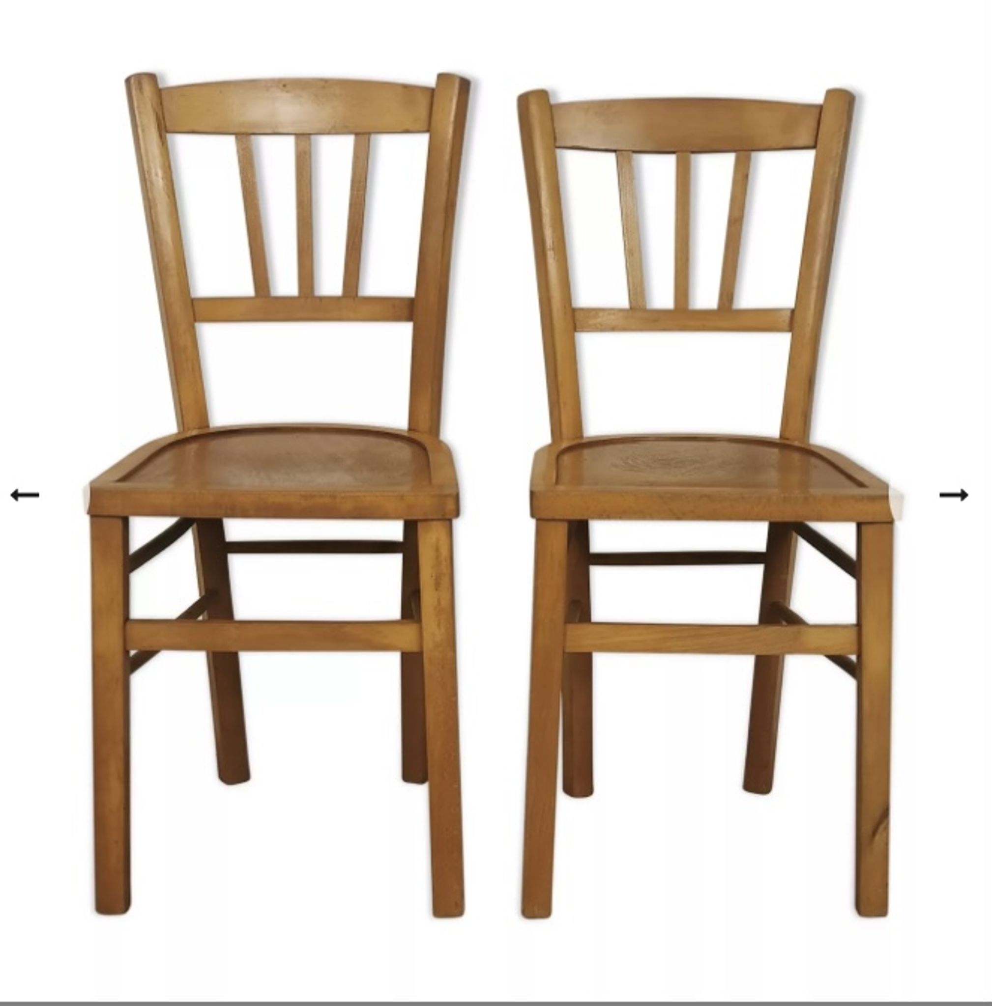 Lot de chaises bistrot  Luterma