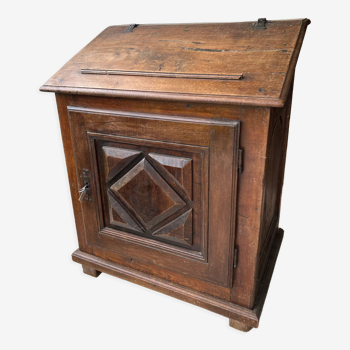 Old solid wood scriban