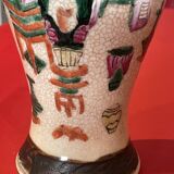 Ancient Asian porcelain vase