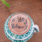 Stoneware pitcher C. Voltz Vallauris