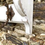 Vintage wall coat and hat rack