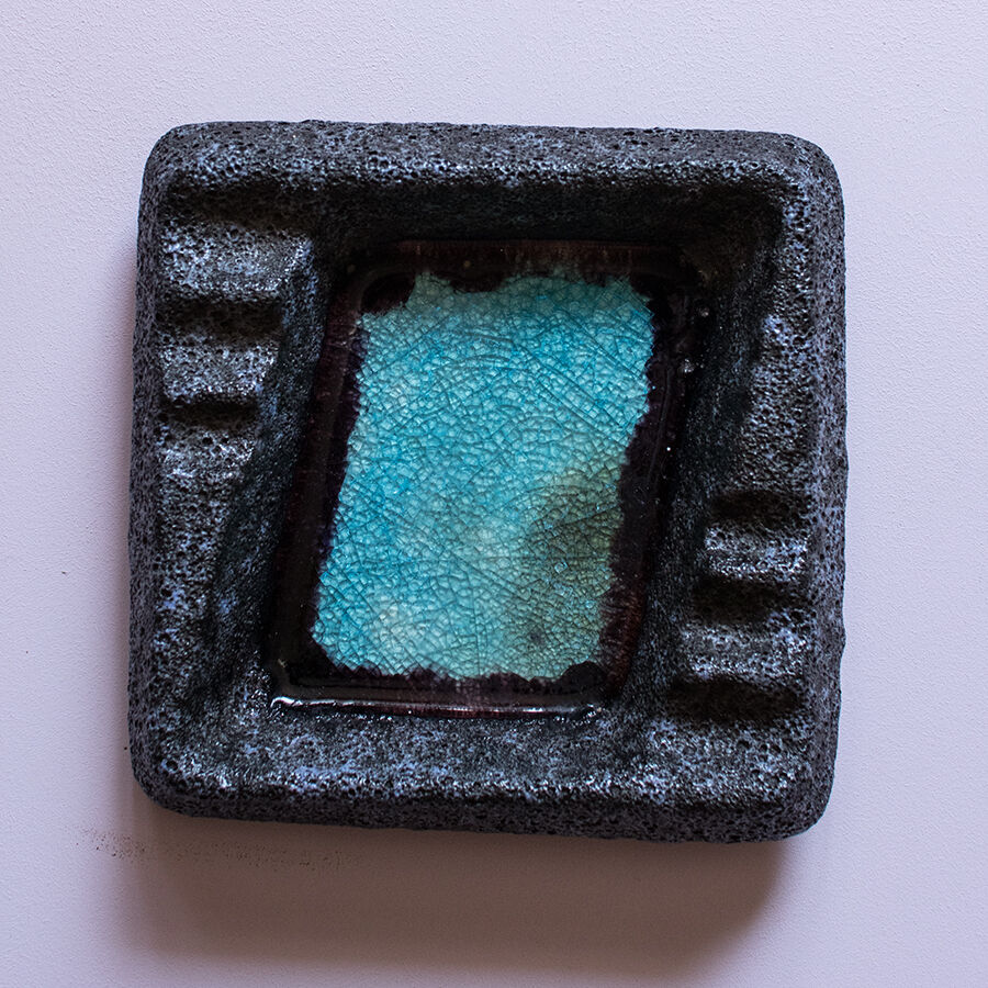 Fat lava ashtray from the 70 s