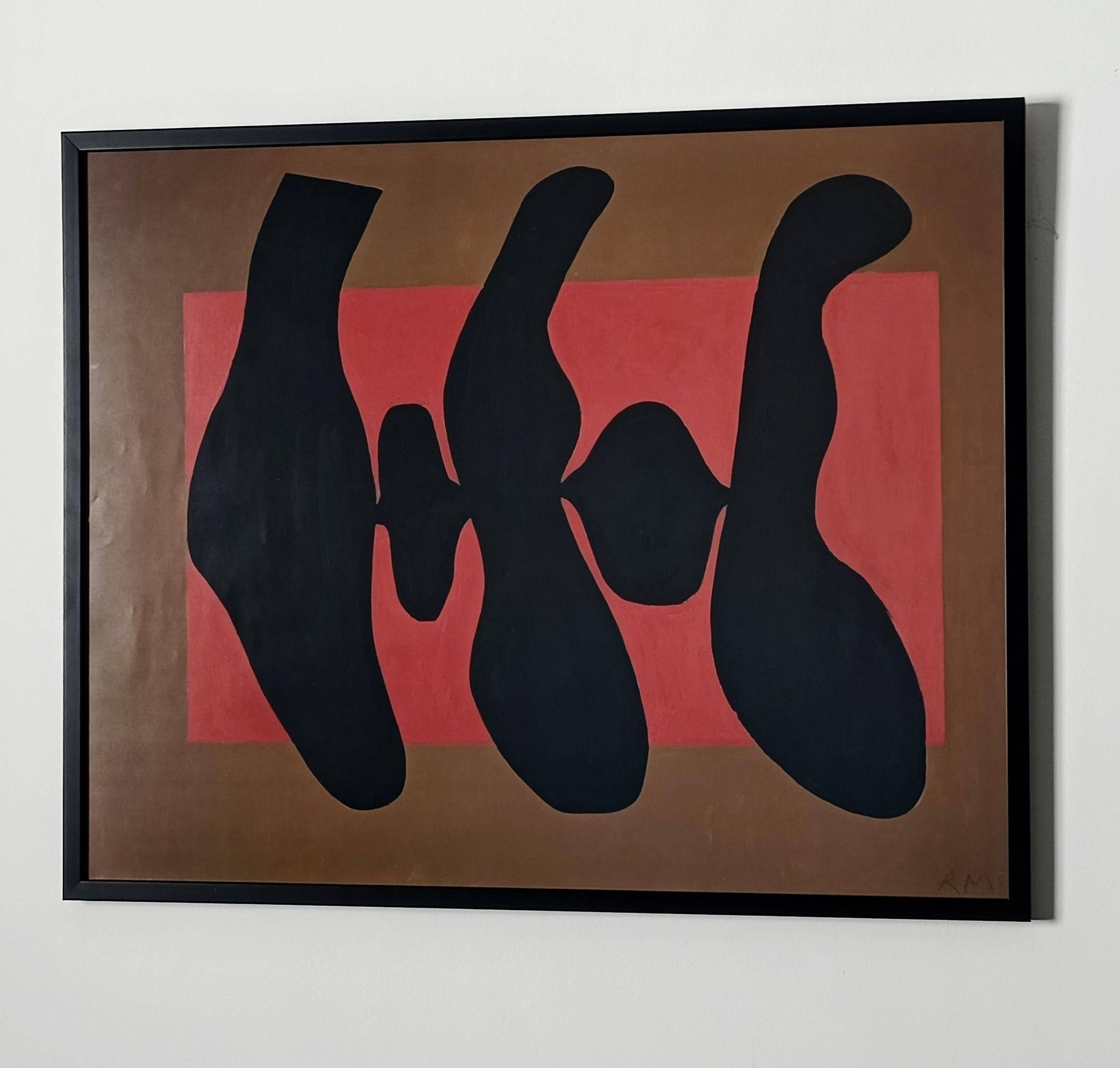 Robert Motherwell (Huile sur toile, The Dance II, 1952), Affiche/Impression, MOMA NY