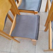 Lot 6 vintage chairs year 80